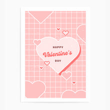 Load image into Gallery viewer, Happy Valentine’s Day Pink Hearts