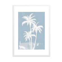 Load image into Gallery viewer, Palm Trees Blue | Wall Art