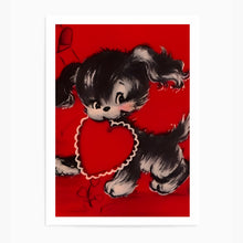 Load image into Gallery viewer, Love Heart Puppy Dog | Wall Art Print
