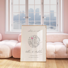 Load image into Gallery viewer, Where We Met Personalised