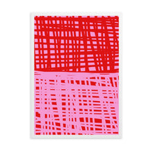 Load image into Gallery viewer, Red & Pink Abstract I | Wall Art