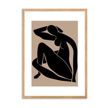 Load image into Gallery viewer, Matisse Black & Brown V | Wall Art