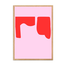 Load image into Gallery viewer, Red & Pink Abstract II | Wall Art