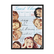 Load image into Gallery viewer, Guest Check Group Blue | Wall Art