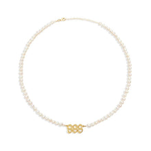Load image into Gallery viewer, Angel Number Pearl Gold Necklaces