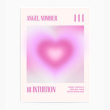 Load image into Gallery viewer, Angel Number 111 Intuition Heart Aura