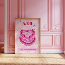Load image into Gallery viewer, Leo Birthday Cake | Art Print