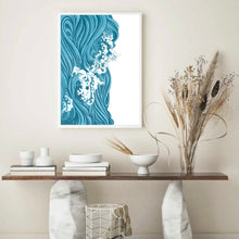 Load image into Gallery viewer, Waves Blue II | Wall Art