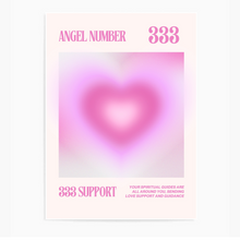Load image into Gallery viewer, Angel Number 333 Support Heart Aura