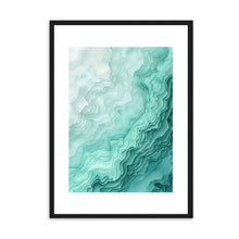 Load image into Gallery viewer, Wave Effect Green | Wall Art