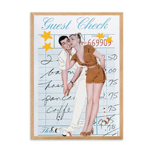 Load image into Gallery viewer, Guest Check Couple Putt Pink | Wall Art
