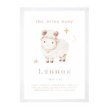 Load image into Gallery viewer, Personalised The Aries Baby