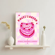 Load image into Gallery viewer, Sagittarius Birthday Cake | Art Print