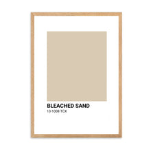 Load image into Gallery viewer, Beached Sand Beige Colour Swatch | Wall Art