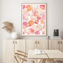 Load image into Gallery viewer, Seashells Orange II | Wall Art