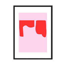 Load image into Gallery viewer, Red & Pink Abstract II | Wall Art