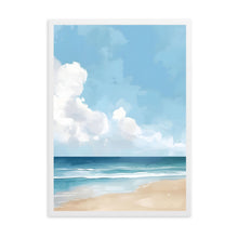 Load image into Gallery viewer, Beach & Blue Skies | Wall Art