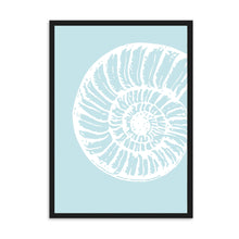 Load image into Gallery viewer, Seashell Blue Big | Wall Art