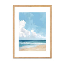 Load image into Gallery viewer, Beach & Blue Skies | Wall Art