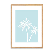 Load image into Gallery viewer, Palm Trees Blue | Wall Art