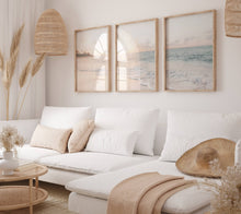 Load image into Gallery viewer, Pastel Ocean II Set of 3 | Gallery Wall