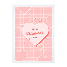 Load image into Gallery viewer, Happy Valentine’s Day Pink Hearts