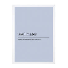 Load image into Gallery viewer, Soul Mates Definition Light Blue