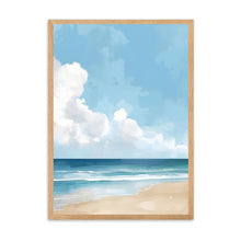 Load image into Gallery viewer, Beach & Blue Skies | Wall Art