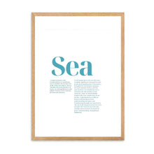 Load image into Gallery viewer, Sea Definition | Wall Art