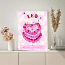 Load image into Gallery viewer, Leo Birthday Cake | Art Print