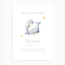 Load image into Gallery viewer, Personalised The Pisces Baby
