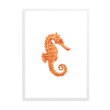 Load image into Gallery viewer, Seahorse Orange Tones | Wall Art
