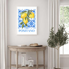 Load image into Gallery viewer, Positano Lemons | Wall Art