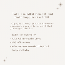 Load image into Gallery viewer, Daily Gratitude Journal eBook
