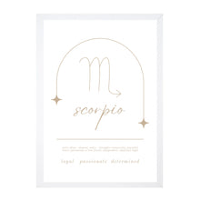 Load image into Gallery viewer, Scorpio Zodiac III