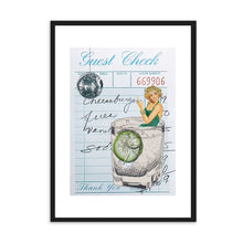 Load image into Gallery viewer, Guest Check Cocktail Disco Ball Blue | Wall Art