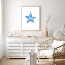 Load image into Gallery viewer, Starfish Blue | Wall Art