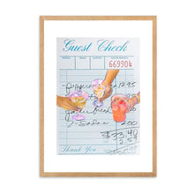 Load image into Gallery viewer, Guest Check Cheers Blue IV | Wall Art