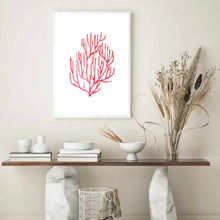 Load image into Gallery viewer, Coral Red | Wall Art