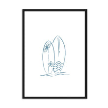 Load image into Gallery viewer, Surfboard Blue I | Wall Art