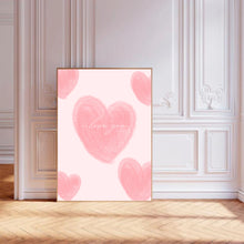 Load image into Gallery viewer, I Love You Pink Hearts