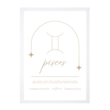 Load image into Gallery viewer, Pisces Zodiac III