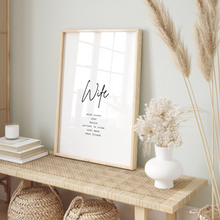 Load image into Gallery viewer, Wife