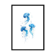 Load image into Gallery viewer, Jellyfish Blue III | Wall Art