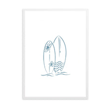 Load image into Gallery viewer, Surfboard Blue I | Wall Art