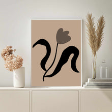Load image into Gallery viewer, Matisse Black & Brown XVII | Wall Art