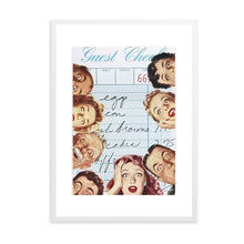 Load image into Gallery viewer, Guest Check Group Blue | Wall Art