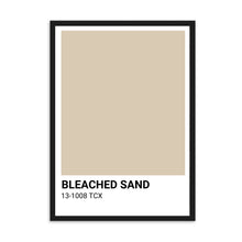 Load image into Gallery viewer, Beached Sand Beige Colour Swatch | Wall Art