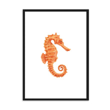 Load image into Gallery viewer, Seahorse Orange Tones | Wall Art