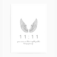 Load image into Gallery viewer, Angel Number 11:11